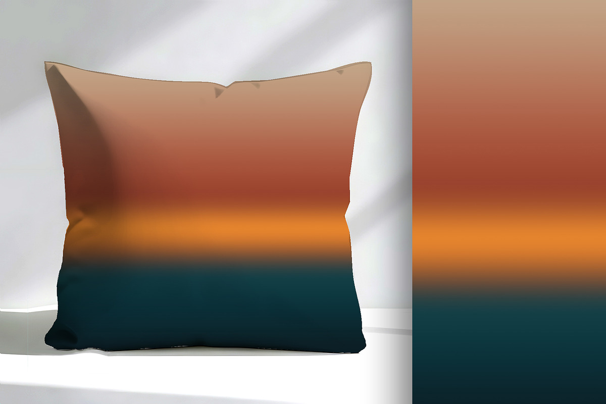 Gradient Classic Teal and Beige, a Background Graphic by Sharon Schwalbe (Photo 4 of 5)