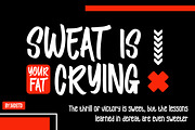 Raven Brush Display Font, a Handwritten Font by IHDSTD (Thumbnail 5 of 5)