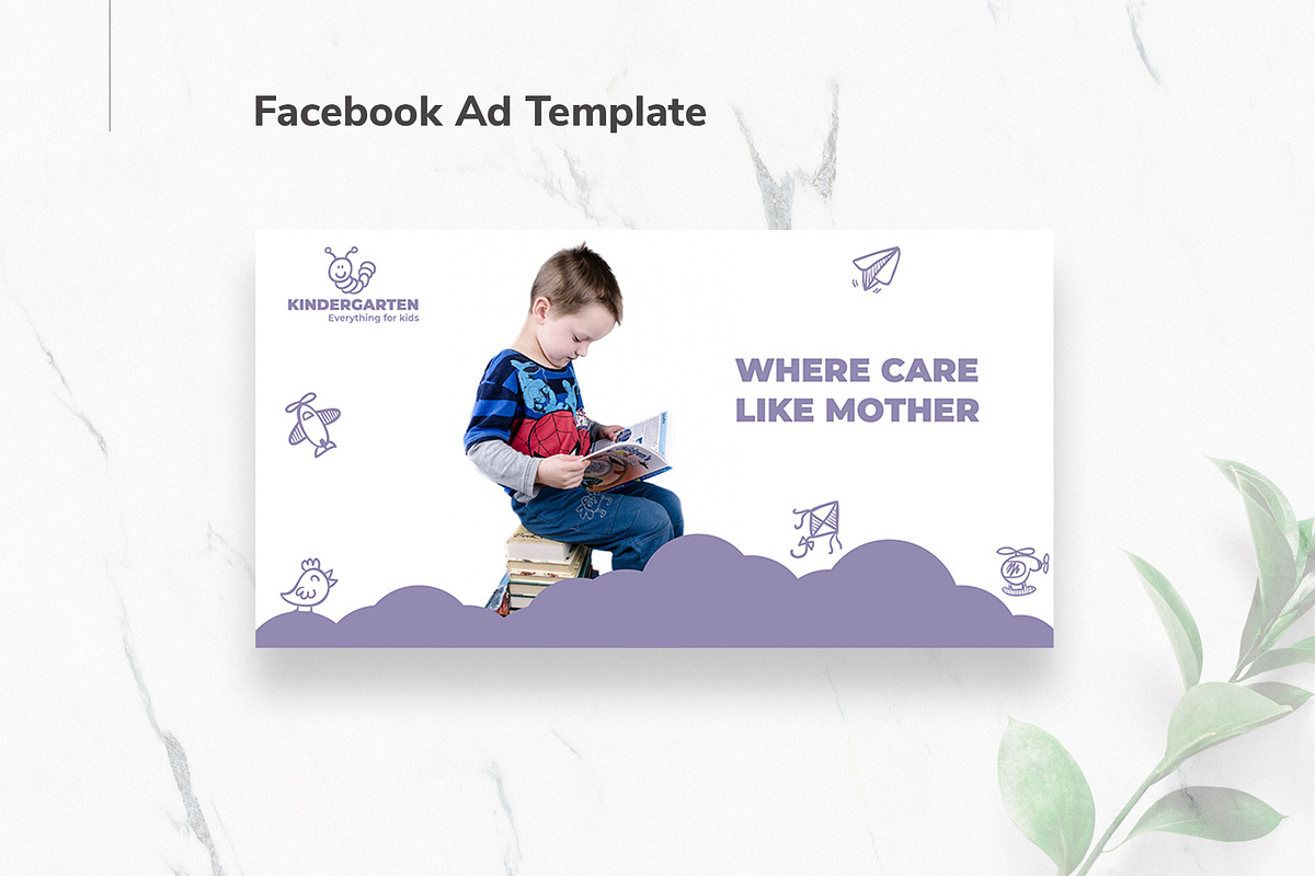 Kindergarten Facebook Materials, a Social Media Template by TemplatesNow! (Photo 4 of 7)