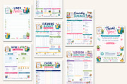 2027 Home Cleaning Planner, a Stationery Template by Designmela01 (Thumbnail 4 of 5)