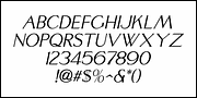 Nouveau Heading JNL, a Font by Jeff Levine Fonts (Thumbnail 5 of 5)