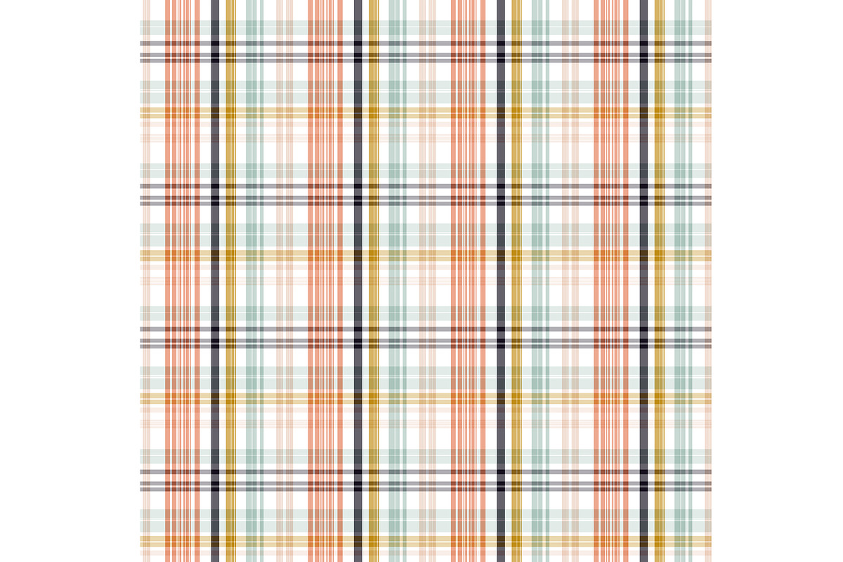 Meadow Plaid Seamless Repeat, a Pattern Graphic by Sharon Schwalbe (Photo 5 of 6)
