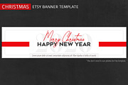 ETSY Christmas Banner Template, a Templates & Theme by illycreative (Thumbnail 3 of 16)