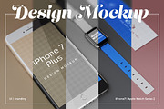 UI/Branding Design Mockup, a Product Mockup by illustrated (Thumbnail 1 of 5)