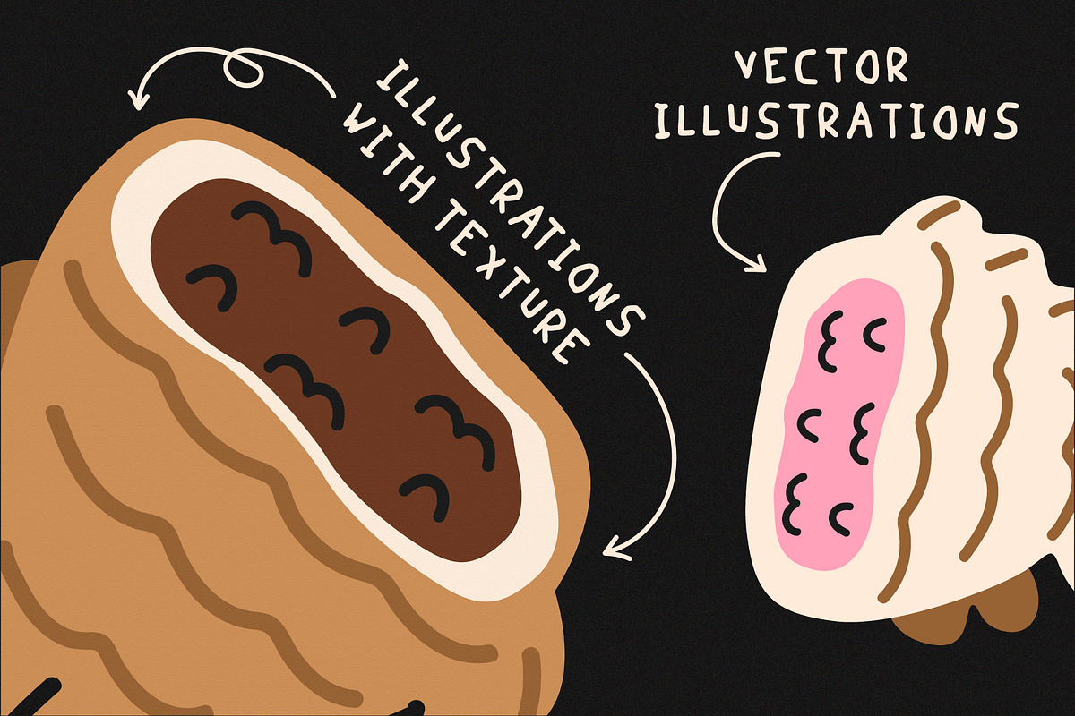 Asian food clipart, a Food Illustration by Luamor (Photo 6 of 9)