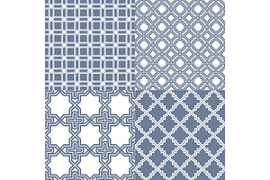 Set of geometry patterns, a Pattern Graphic by RODINA
