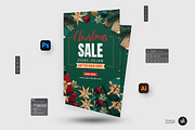 Christmas Sale Flyer Template, a Flyer Template by Aam360 (Thumbnail 2 of 3)