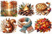 Autumn Sublimation Clipart, an Illustration by OK Design (Thumbnail 5 of 5)