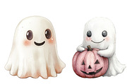 Neutral Pastel Spooky Clipart, an Illustration by Designworld (Thumbnail 5 of 9)