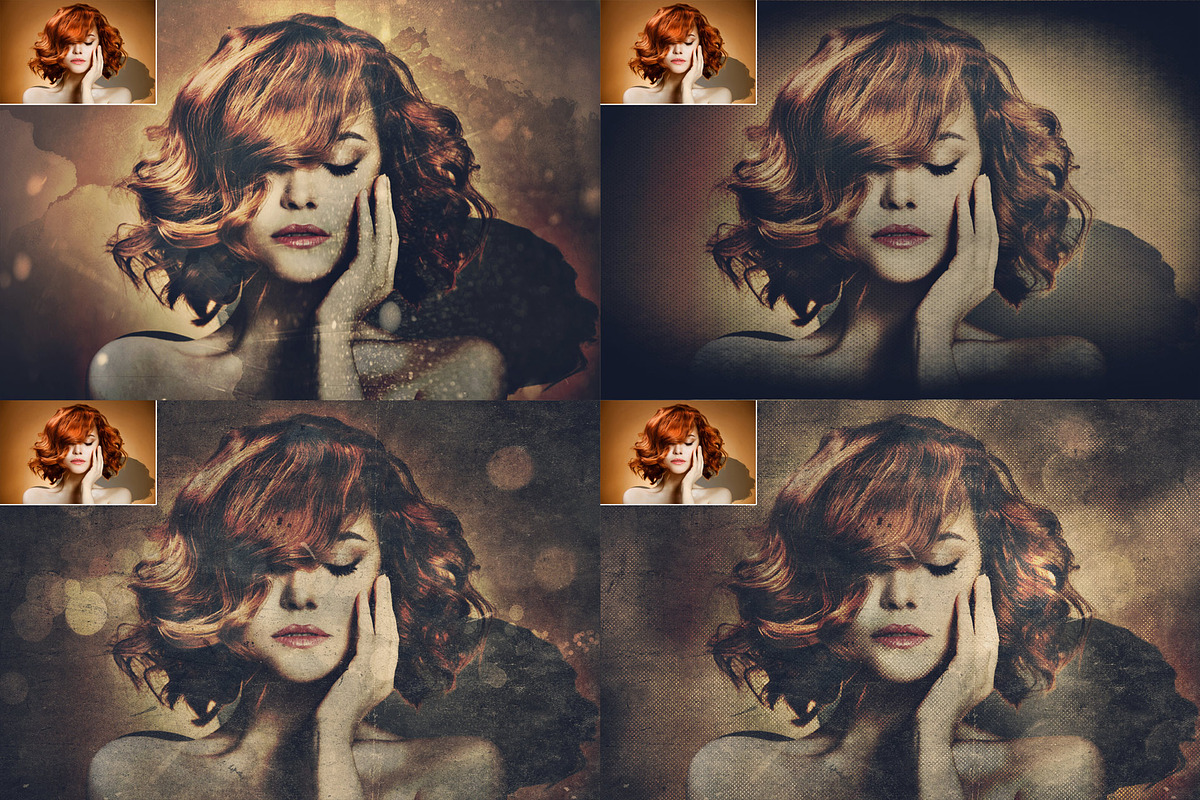 Vintage Grunge Photo FX Generator, a Graphic by the little wonder shop (Photo 5 of 10)