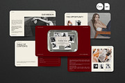 Burgundy Business Strategy Deck, a Presentation Template by Pani Temp. (Thumbnail 3 of 13)