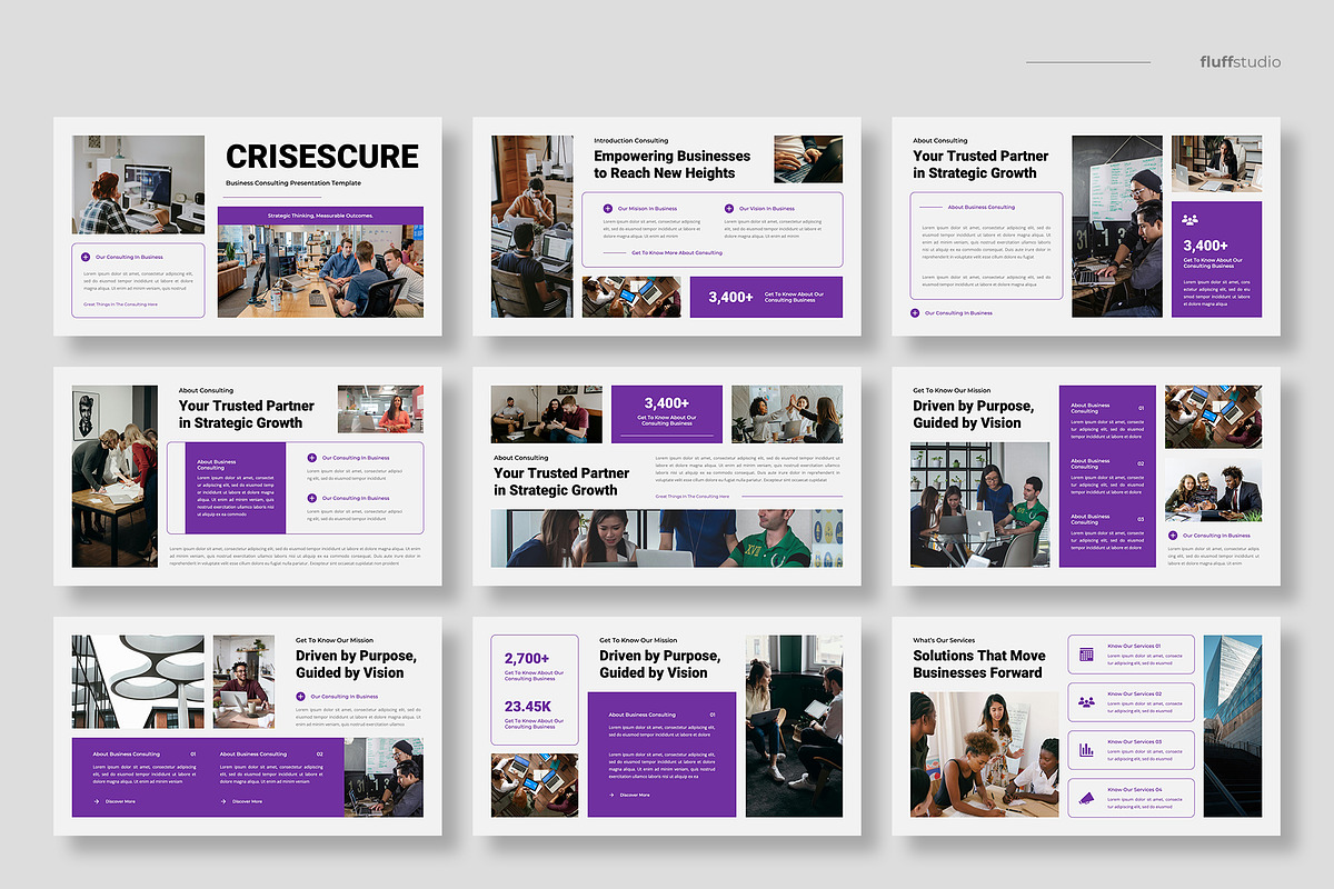 Business Consulting Google Slides, a Presentation Template by fluffstudio (Photo 2 of 4)