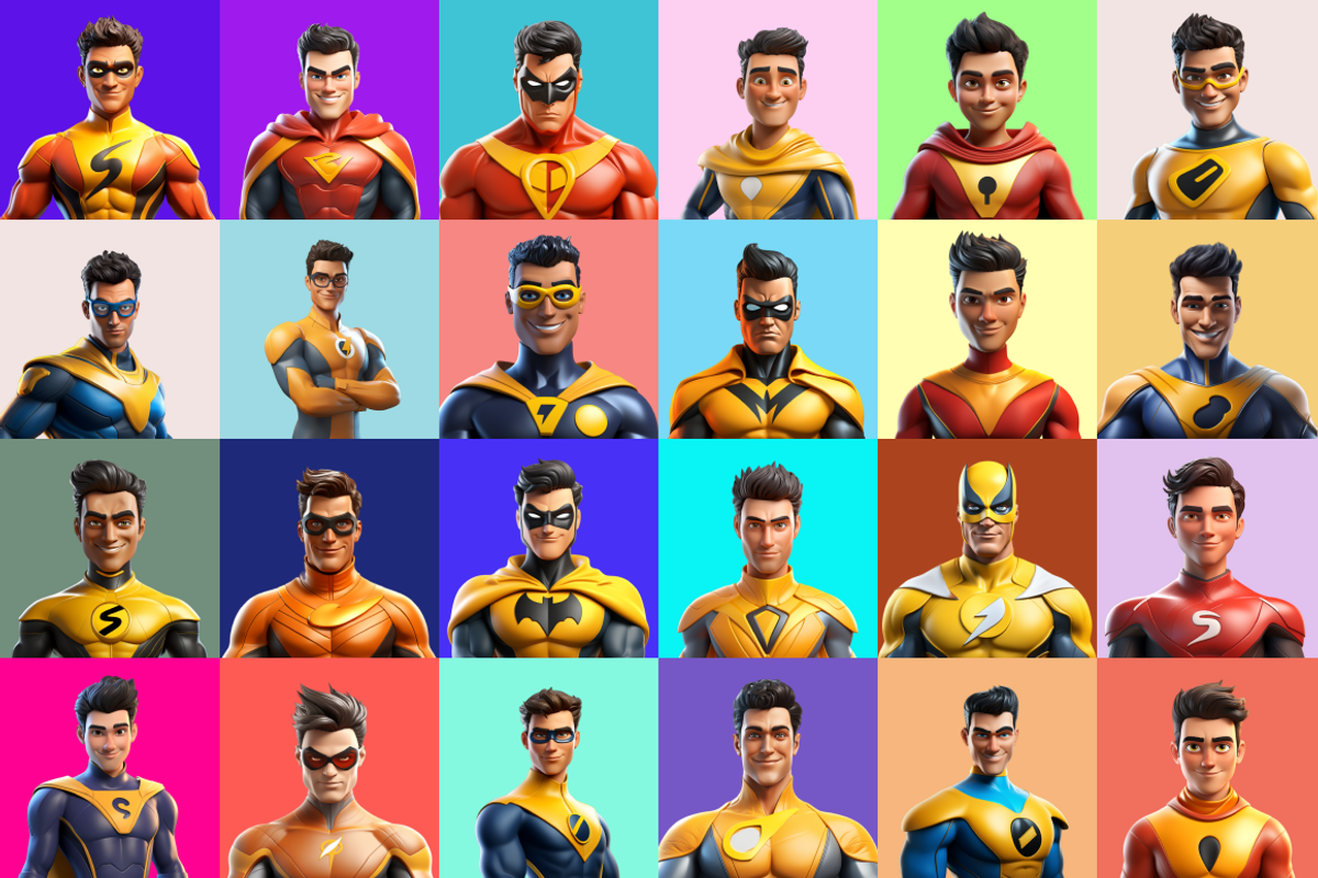 125 Superhero Characters, a Characters & Person 3D Model by Digital Blood (Photo 9 of 11)