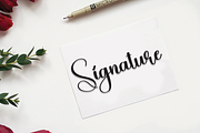 Beneficial | Script Font, a Script Font by Scratchones (Thumbnail 5 of 8)