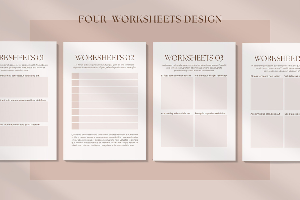 Elegant Workbook Template CANVA, a Marketing Template by graphypix (Photo 11 of 13)