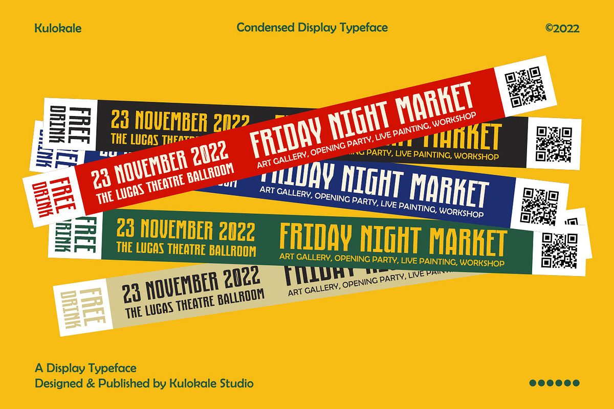 Kaerobi Condensed Display Font, a Sans Serif Font by Kulokale (Photo 5 of 10)
