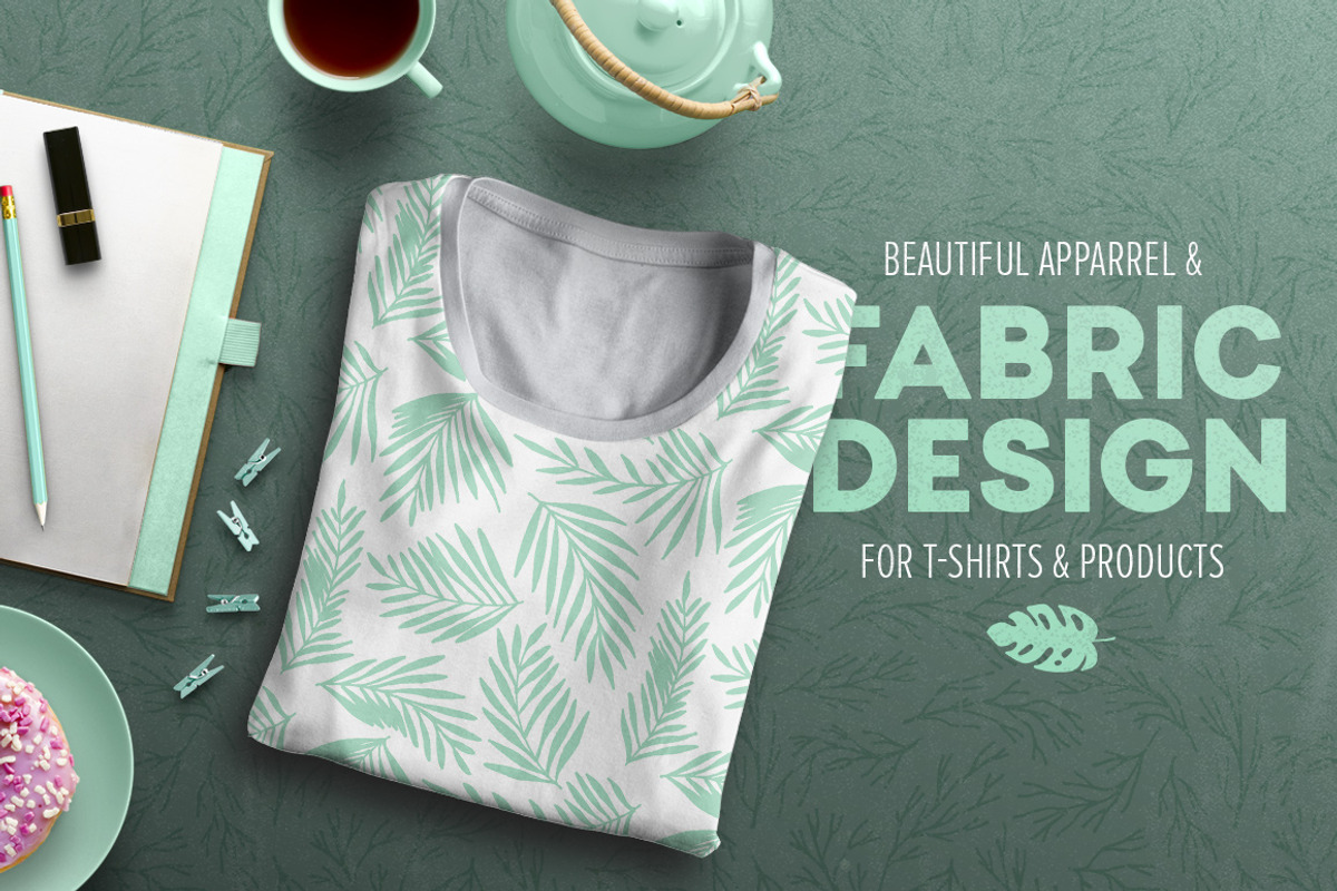 Foliage - 30 Leafy Patterns, a Pattern Graphic by Anugraha Design (Photo 4 of 7)