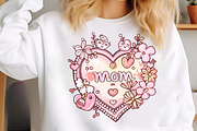 Retro Mothers Day Clipart, an Illustration by SinaCreation (Thumbnail 9 of 11)