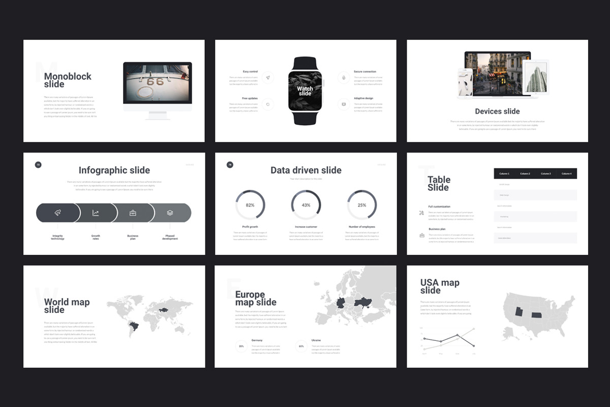 Desire Google Slides Template, a Presentation Template by Vladislav Muslakov (Photo 3 of 7)