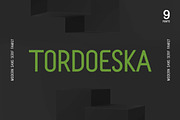 Tordoeska Sans Serif Font, a Sans Serif Font by UICreative (Thumbnail 1 of 13)