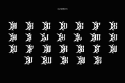 Rock Glempo - Music Font, a Blackletter Font by Iqsiart Studio (Thumbnail 8 of 10)