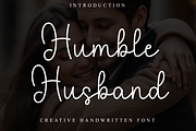 Humble Husband, a Handwritten Font by InermediaSTUDIO (Thumbnail 1 of 8)