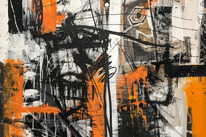 Abstract Expressionist Artwork, an Abstract Photo by Hamza067