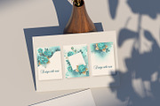 Invitation with turquoise roses, a Decorative Illustration by blackmoon9 (Thumbnail 2 of 3)