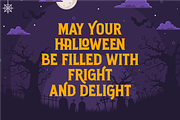 Vintage Halloween - Display Font, a Serif Font by Keithzo (Thumbnail 6 of 7)