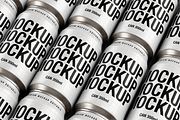 Cans Mockup - Flat Lay, a Packaging Mockup by TD Mockup (Thumbnail 2 of 3)