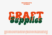 Super Retro - Groovy Retro Typeface, a Serif Font by RagamKata (Thumbnail 5 of 10)