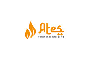 Ates logo, a Branding & Logo Template by MuzaInspires (Thumbnail 2 of 3)