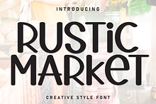 Rustic Market | Script Font