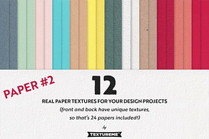 Paper #2 - 12 High Res Craft Papers