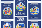 Adorable School Illustration, an Education Illustration by Brickclay (Thumbnail 3 of 9)