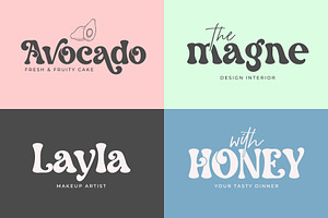 Adore Shake - Retro Serif Font