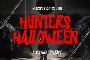 Hunters Halloween Horror Marker Disp