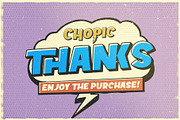 Chopic Typeface, a Sans Serif Font by alit design (Thumbnail 17 of 18)