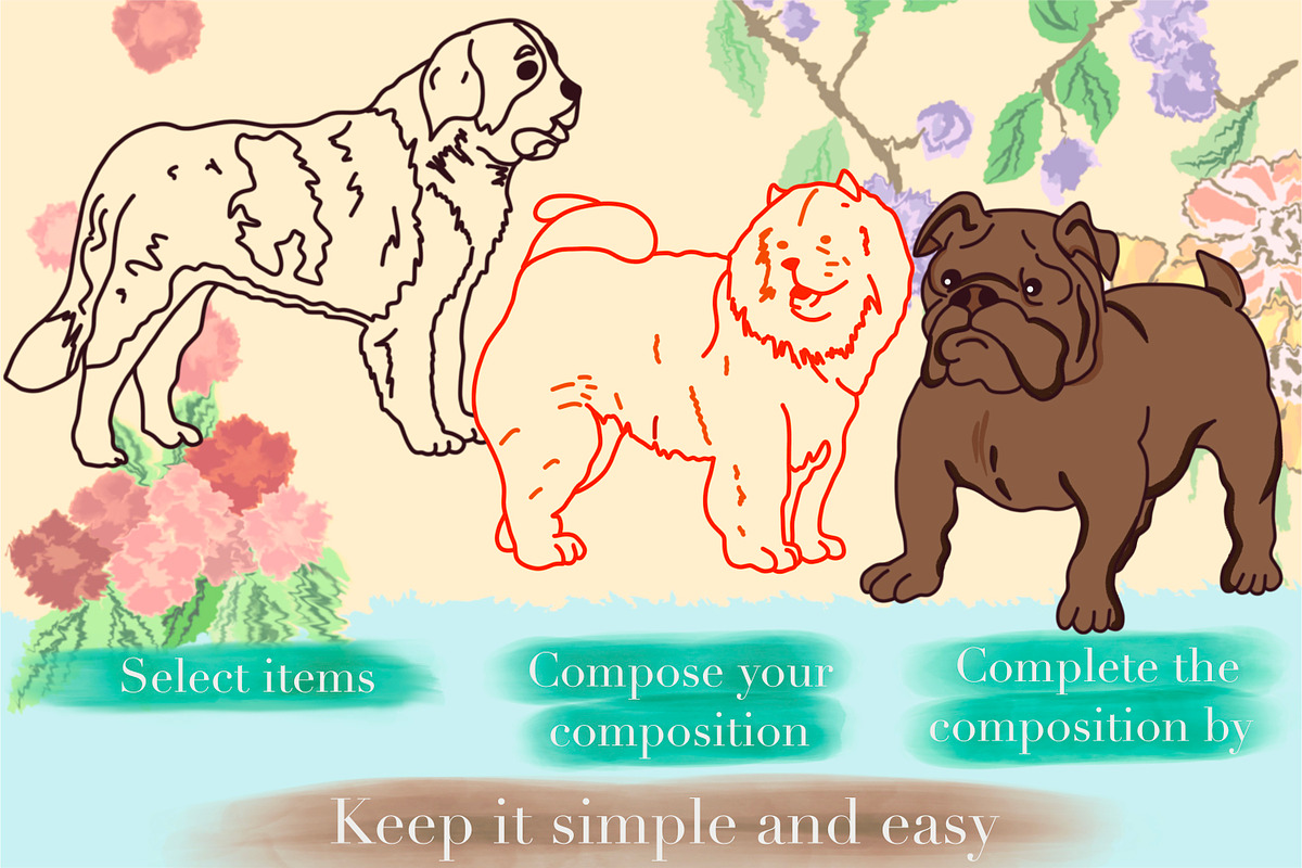 Dog Digital Stamps, a Graphic by Favorites_Art (Photo 3 of 15)