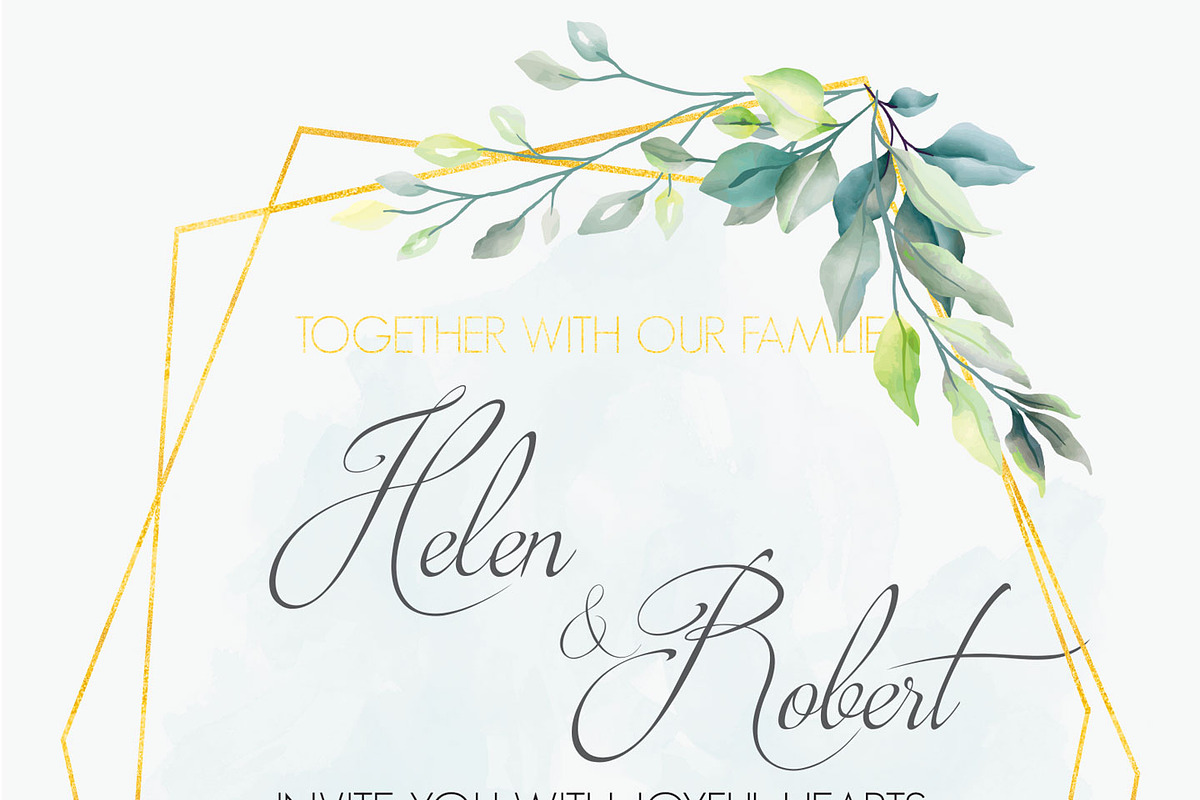 Wedding Invitation Set, an Invitation Template by Artolus (Photo 3 of 8)