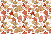 Leaves seamless patterns set, a Pattern Graphic by IreneArt illustrations (Thumbnail 4 of 5)