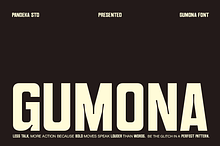 Gumona - Groovy Vintage Sans