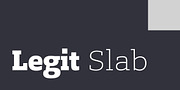 Legit Slab, a Slab Serif Font by Finaltype (Thumbnail 1 of 12)