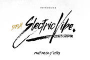 Electric Vibe, a Font by Fortunes Co (Thumbnail 1 of 8)