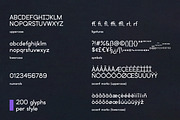 wendy sans | geometric sans-serif, a Sans Serif Font by wendyleftmealone (Thumbnail 3 of 4)