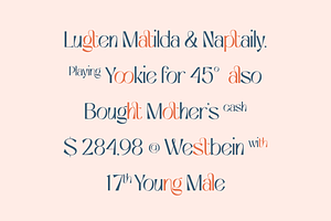 Niasec Lux Elegant Display Font