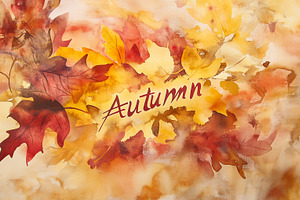 Autumn background with yellow maple, a Wallpaper Photo by Imaginarium