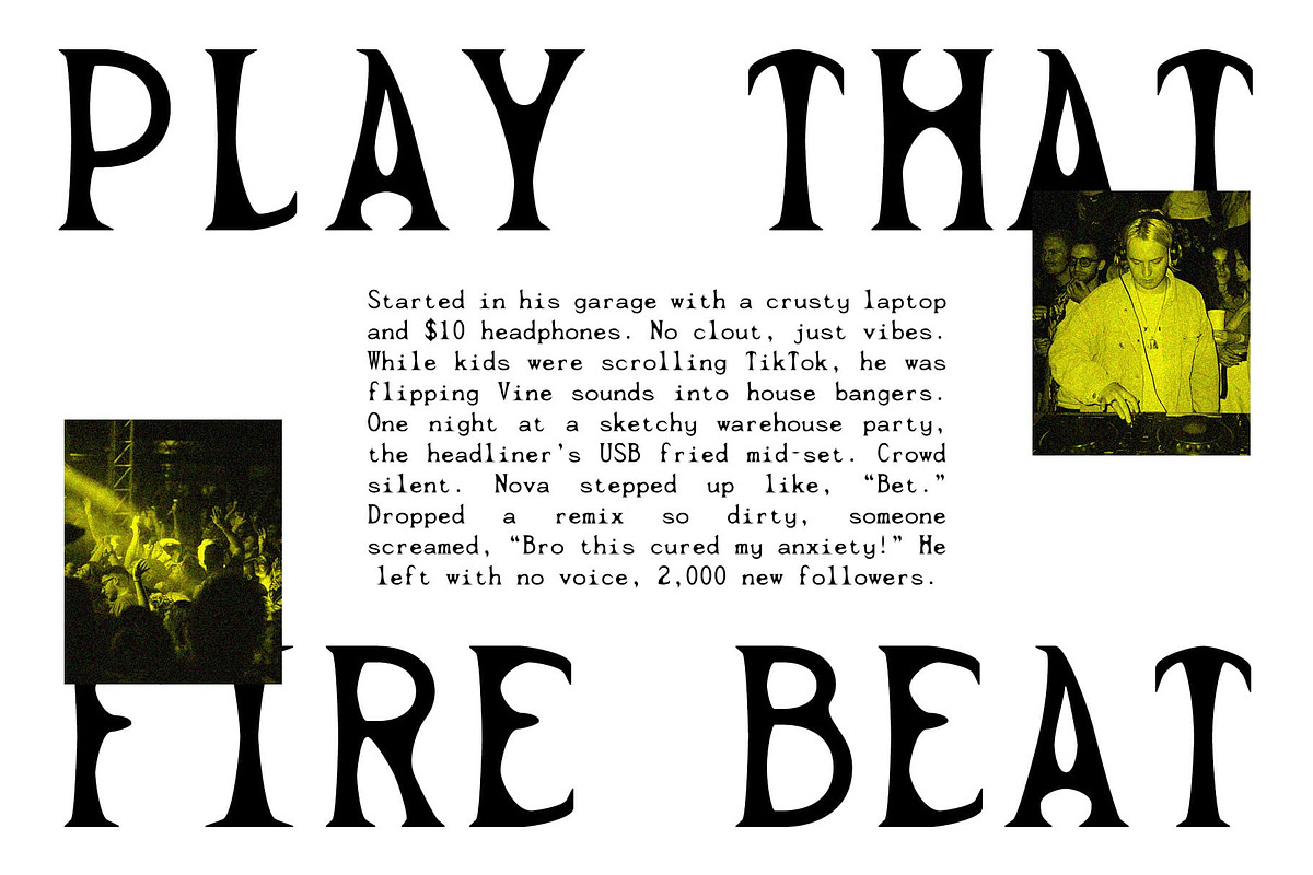 CS Camilo Mono Drawn, a Serif Font by Craft Supply Co. (Photo 5 of 8)
