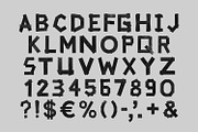 Tape Black Font, a Sans Serif Font by Handmadefont (Thumbnail 2 of 15)