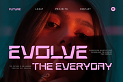 Urban Echo | Modern Futuristic Font, a Sans Serif Font by Masyafi Studio (Thumbnail 2 of 8)